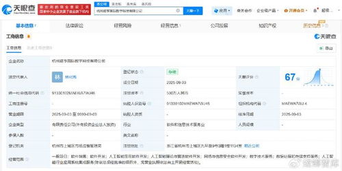 咸亨国际于杭州成立数字科技公司，注册资本500万元专注互联网数据服务
